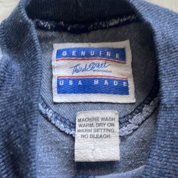 Vintage University of Michigan Denim Kids Sweatshirt Pullover Sz 2-3 Made in USA - Picture 3 of 8
